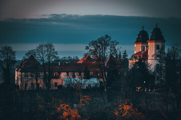 Naklejka premium Beautiful Medieval Castle in Poland.