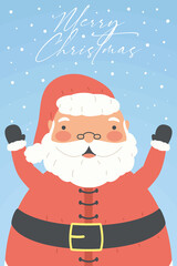 nice santa illustration