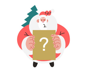 Web Santa - icons set for corporative website.