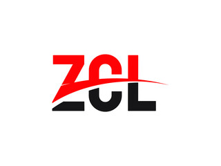 ZCL Letter Initial Logo Design Vector Illustration
