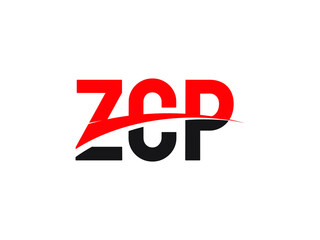 ZCP Letter Initial Logo Design Vector Illustration