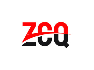ZCQ Letter Initial Logo Design Vector Illustration