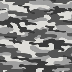 grey modern military vector camouflage print, seamless pattern for clothing headband or print. camouflage from pols