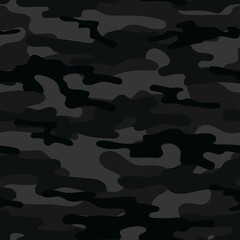 dark modern military vector camouflage print, seamless pattern for clothing headband or print. camouflage from pols