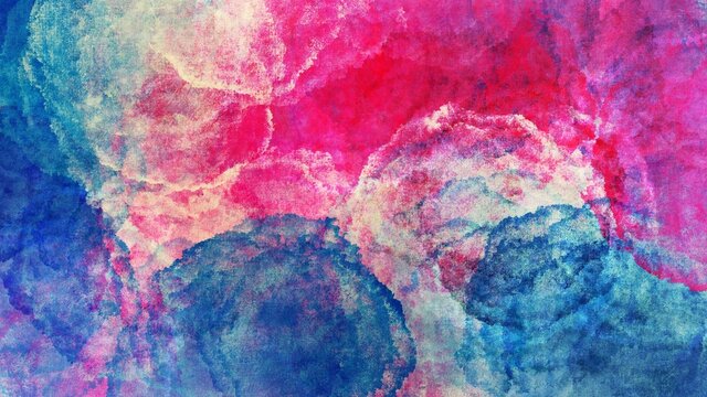 Abstract background painting art with blue and red watercolor paint brush for thanksgiving poster, banner, website, card background