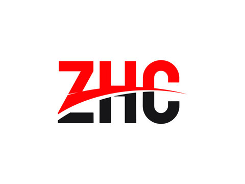 ZHC Letter Initial Logo Design Vector Illustration