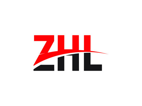 ZHL Letter Initial Logo Design Vector Illustration