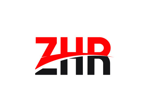 ZHR Letter Initial Logo Design Vector Illustration