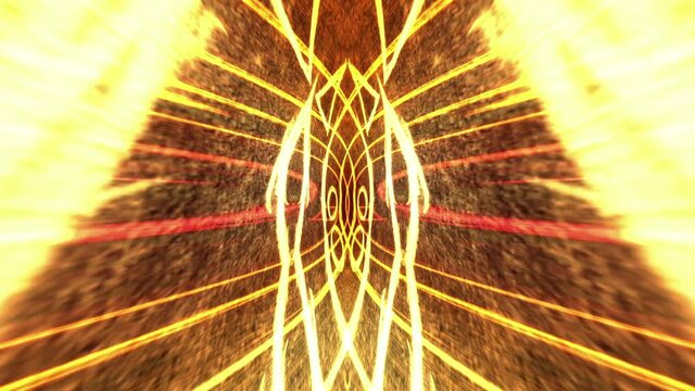 Abstract Cyberspace Animation Background, Loop, 4k
