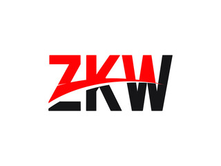 ZLW Letter Initial Logo Design Vector Illustration