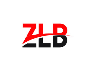 ZLB Letter Initial Logo Design Vector Illustration