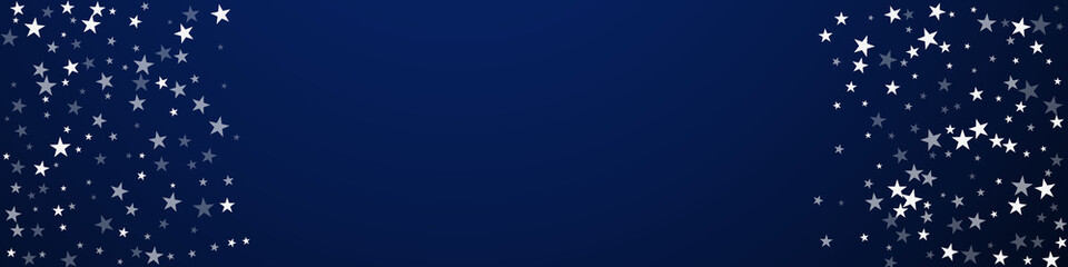 Random falling stars Christmas background. Subtle