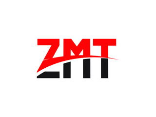 ZMT Letter Initial Logo Design Vector Illustration