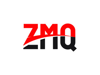 ZMQ Letter Initial Logo Design Vector Illustration