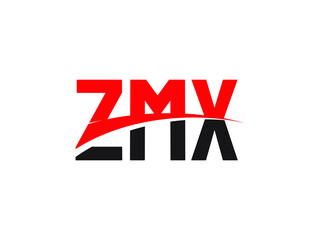 ZMX Letter Initial Logo Design Vector Illustration