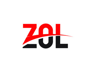ZOL Letter Initial Logo Design Vector Illustration