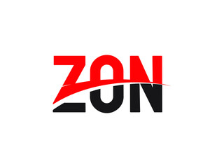 ZON Letter Initial Logo Design Vector Illustration