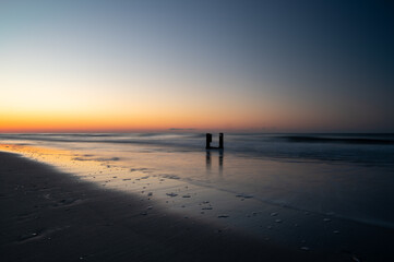 Fototapeta premium Sunrise on the beach