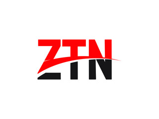 ZTN Letter Initial Logo Design Vector Illustration