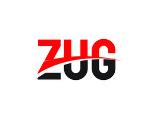 ZUG Letter Initial Logo Design Vector Illustration
