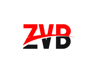 ZVB Letter Initial Logo Design Vector Illustration
