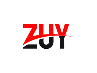 ZVY Letter Initial Logo Design Vector Illustration