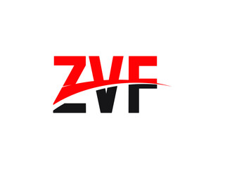 ZVF Letter Initial Logo Design Vector Illustration