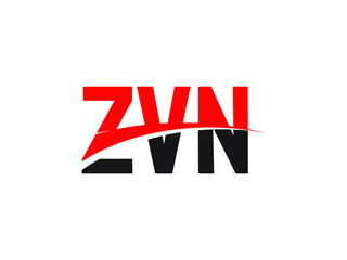 ZVN Letter Initial Logo Design Vector Illustration