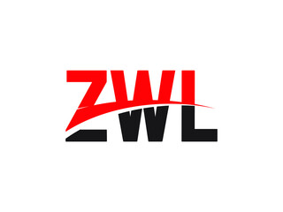 ZWL Letter Initial Logo Design Vector Illustration