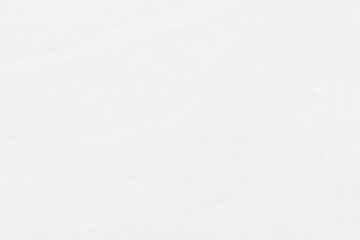 Blurred white fabric texture full frame for background, blurry white abstraction.