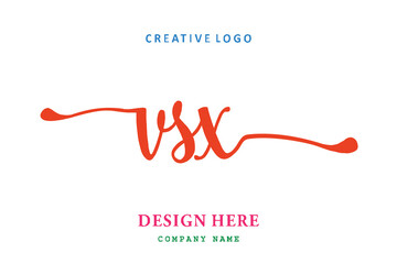 VSX lettering logo is simple, easy to understand and authoritative