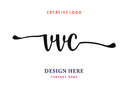 VVC lettering logo is simple, easy to understand and authoritative