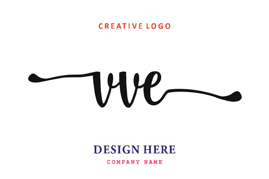 VVE lettering logo is simple, easy to understand and authoritative