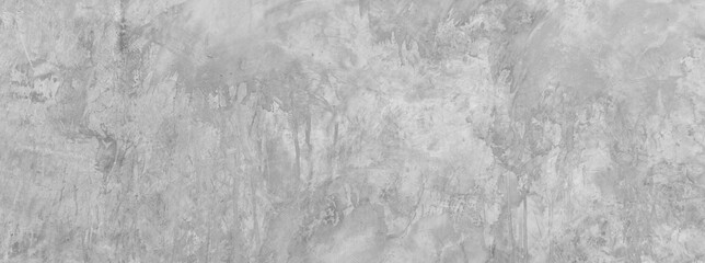 Old wall panorama texture cement dirty gray with black  background abstract grey and silver color design are light with white background.