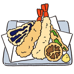 天ぷら盛り合わせ