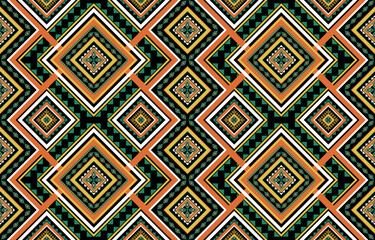 Geometric ethnic seamless pattern. Traditional tribal style. Design for background,illustration,texture,fabric,wallpaper.