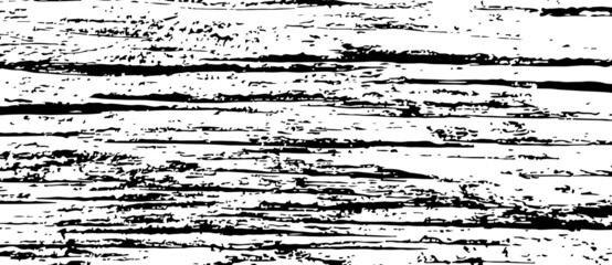 Obraz premium Black and white background with a rough wood grain texture