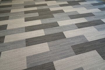 new installed carpet inside office building    