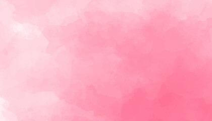 Soft Pink watercolor background for your design, watercolor background concept for banner, poster, vCard, invitation letter vector.	