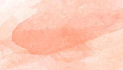 Fototapeta premium Soft Pink watercolor background for your design, watercolor background concept for banner, poster, vCard, invitation letter vector. 