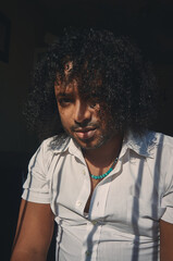 Quarantined boy bored because he has nothing to do