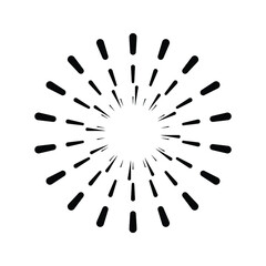 Firework on white background, can be use for celebration, party, and new year event. vector illustration.