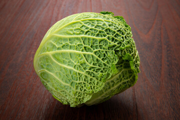 Fototapeta premium 西洋野菜のサボイキャベツ