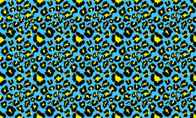 Seamless leopard skin vector pattern. Seamless jaguar, cheetah, cougars skin vector. Animal print. Perfect for fabric, wallpaper, wrapping paper, textiles, fashion, Interior, backdrop and home design.