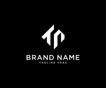 Letter TP logo design vector template