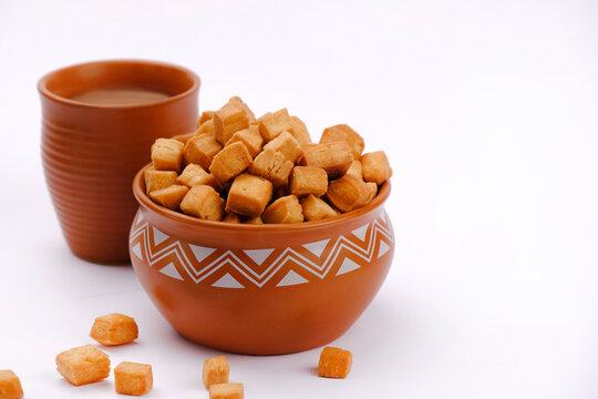 Shakkarpara or shankarpali or shankarpale is square shape Traditional homemade indian maharashtrian sweet snack food, prepared in diwali festival in india.