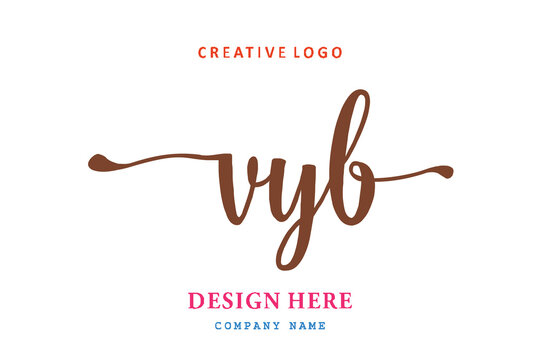 VYB lettering logo is simple, easy to understand and authoritative