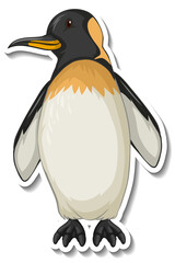 Penguin animal cartoon sticker