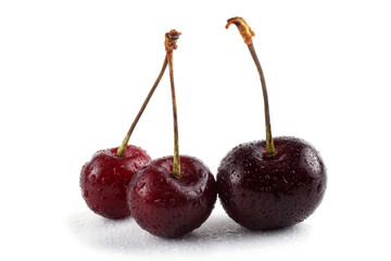 Fresh organic cherry