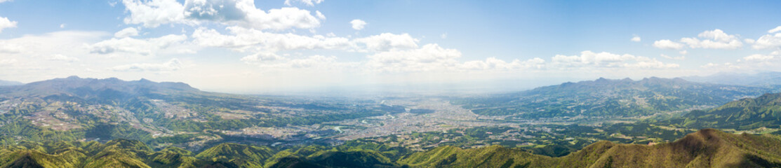 panorama of mountains